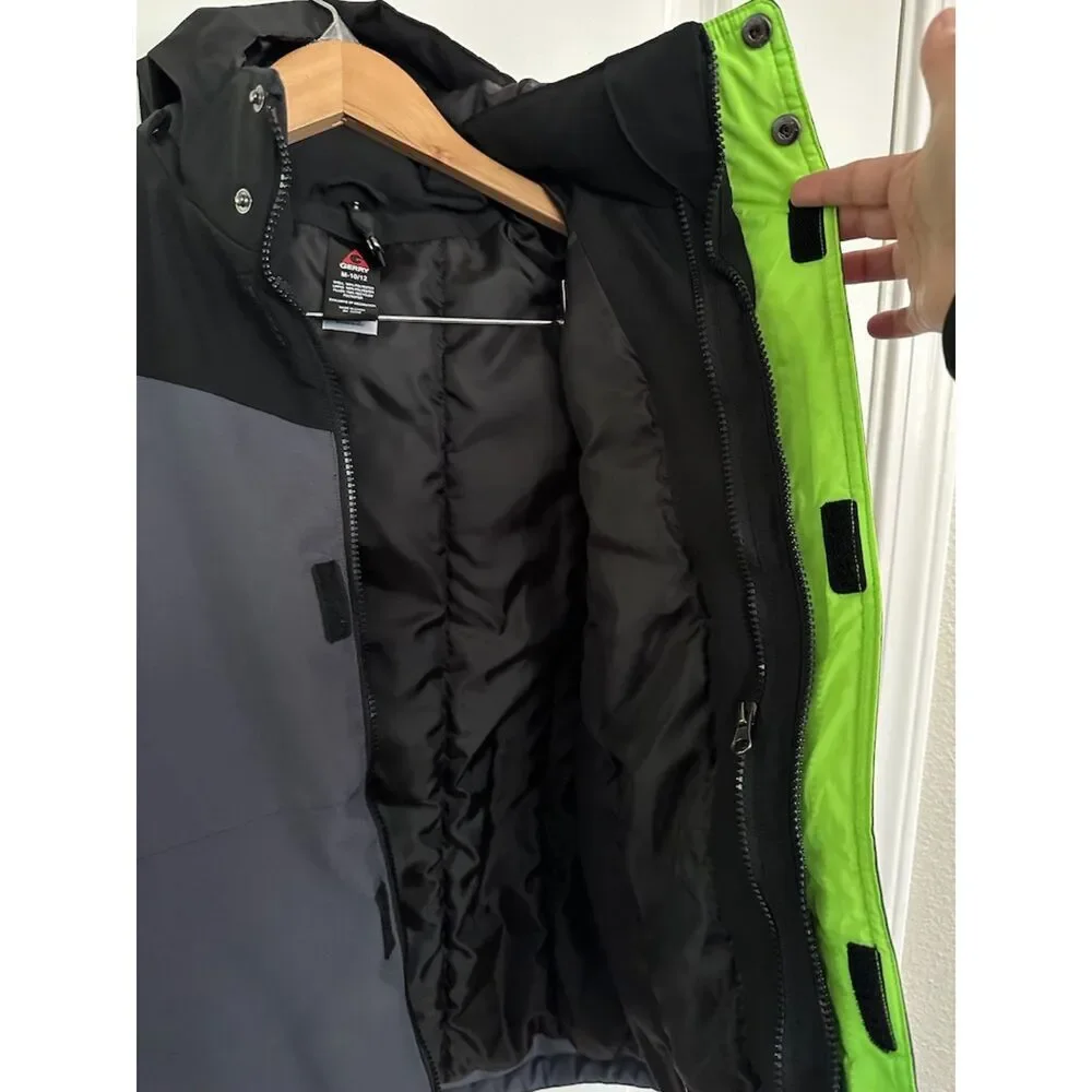 NWOT Gerry Systems Puffer Boy Jacket with Hood Size 10/12